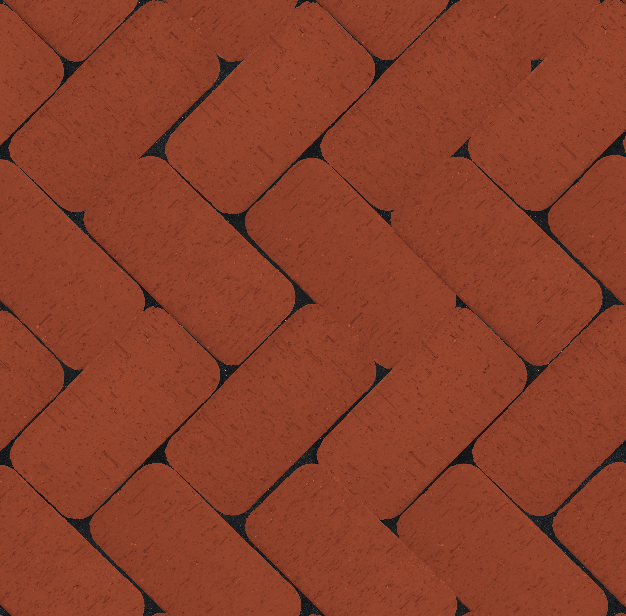 Брусчатка красная "Лондон" классик R