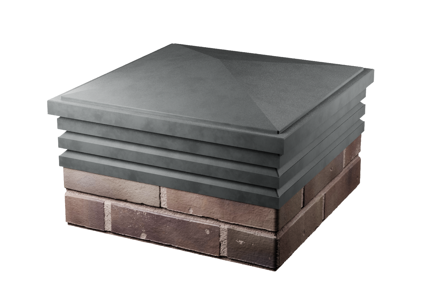 Колпак Bona 513 х 513 с посадкой на 2 кирпича