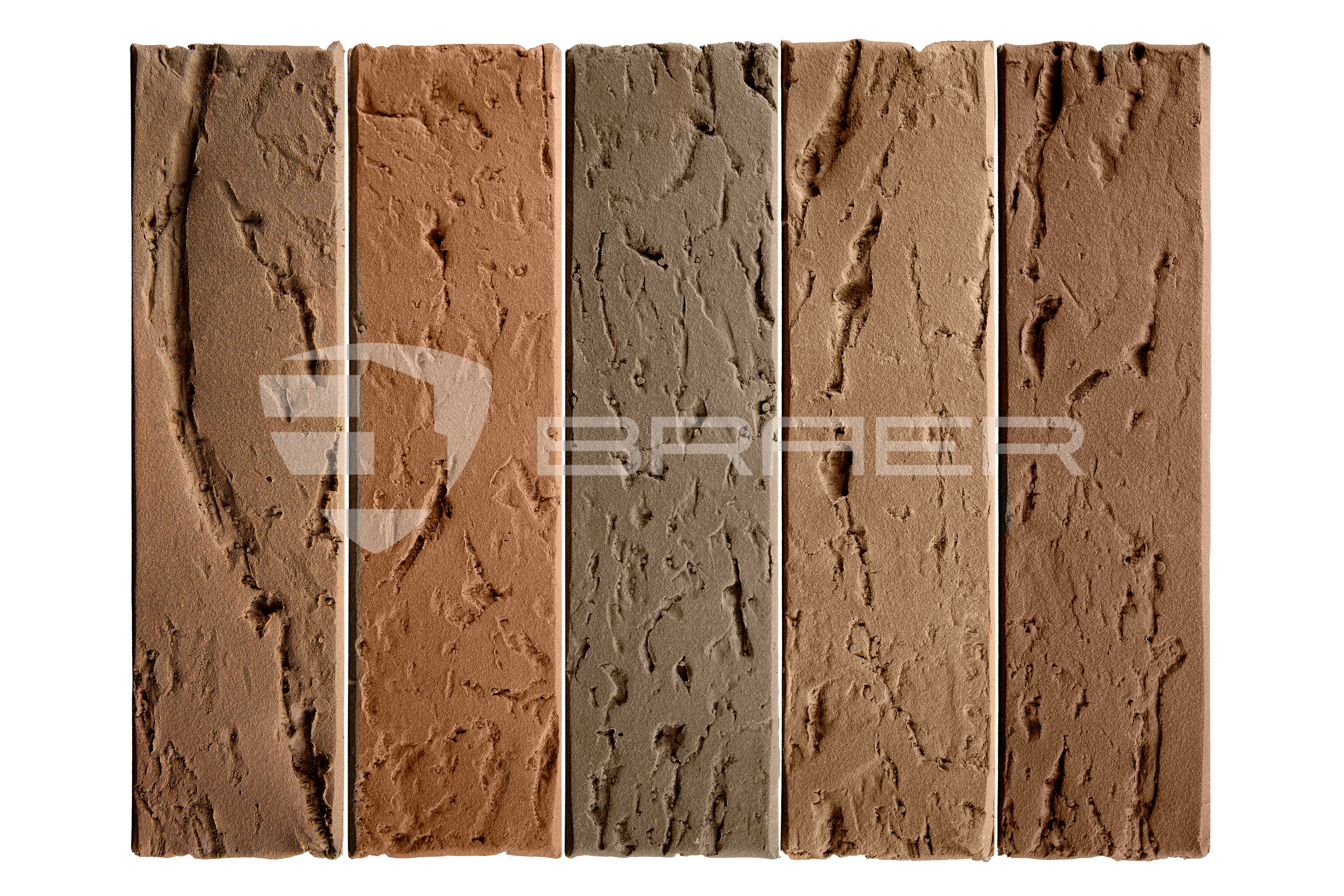 КИРПИЧ БАВАРСКАЯ КЛАДКА КОРА ДУБА