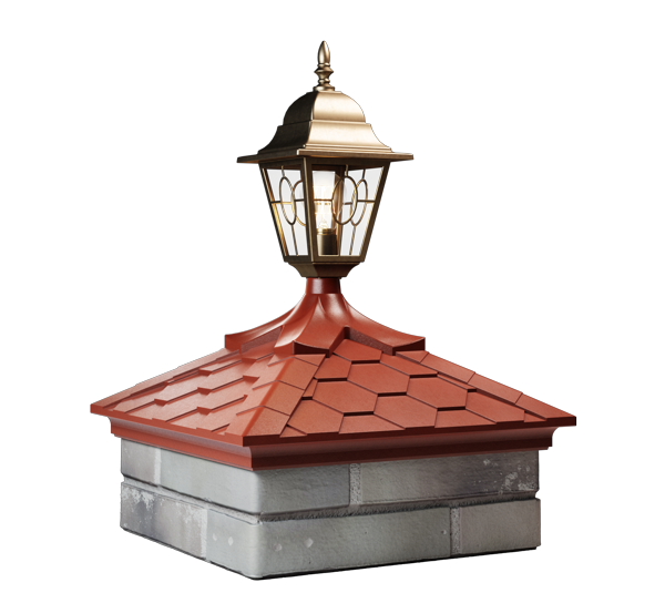 Колпак EVEREST под фонарь с посадкой 1,5 х 1,5 кирпича