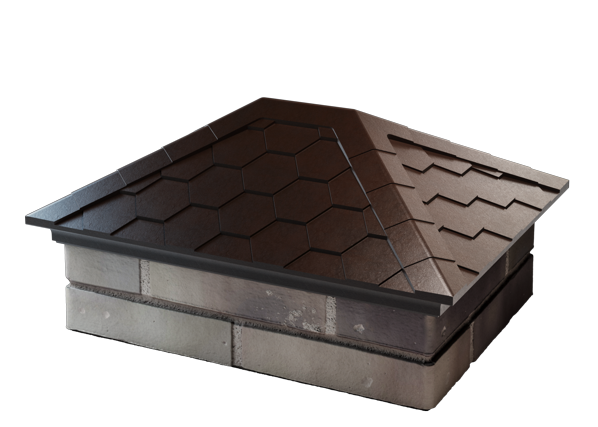 Колпак EVEREST с посадкой 2 х 1,5 кирпича