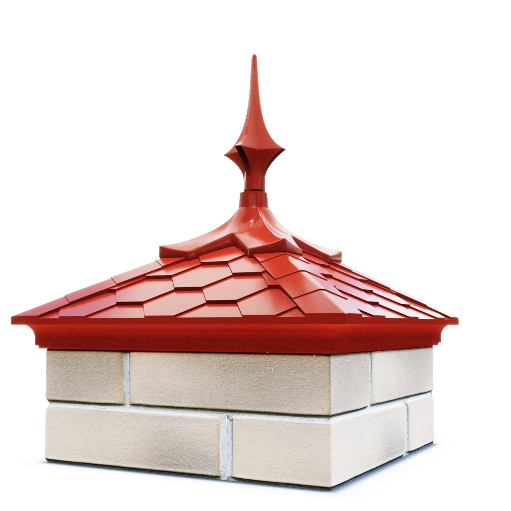 Колпак EVEREST с пикой с посадкой 1,5 х 1,5 кирпича