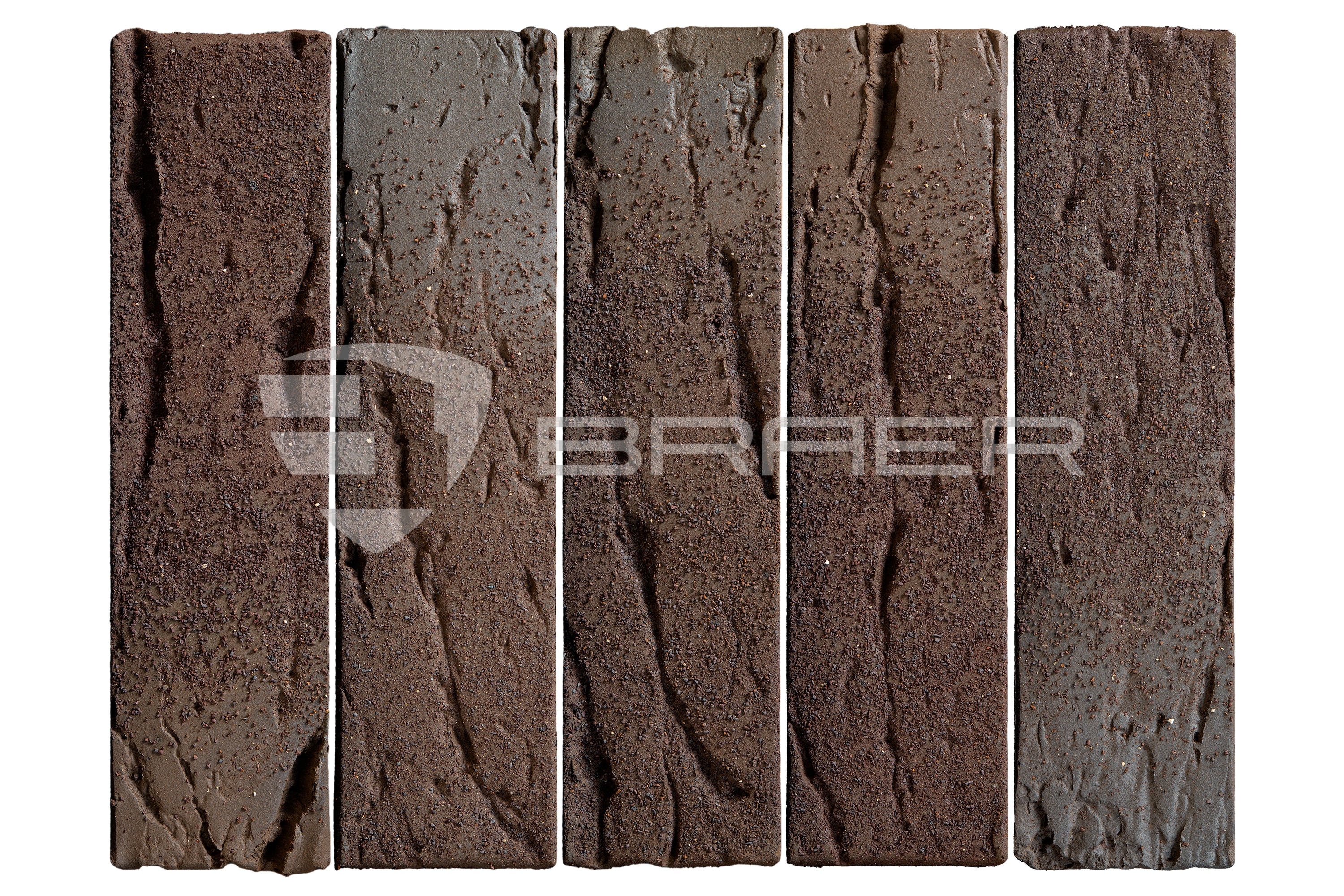 Облицовочный кирпич БРАЕР КЛАДКА LIMITED ЭТНА кора дуба 1 NF