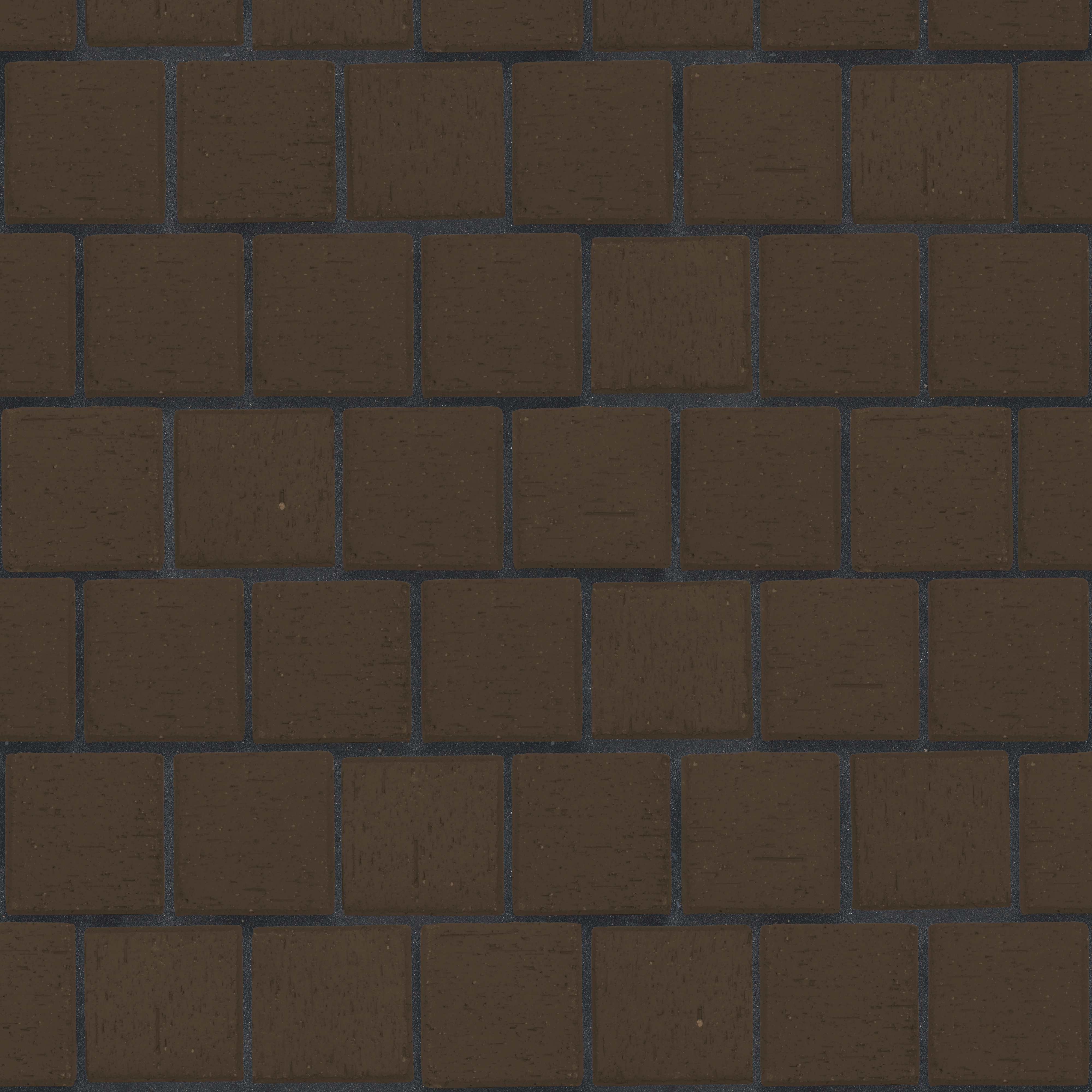 Брусчатка коричневая "Мюнхен" квадро (под распил)*