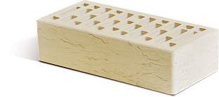 Кирпич керамический лицевой светло-бежевый