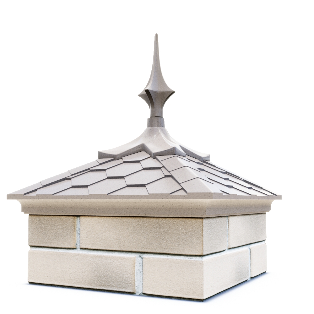 Колпак EVEREST с пикой с посадкой 1,5 х 1,5 кирпича