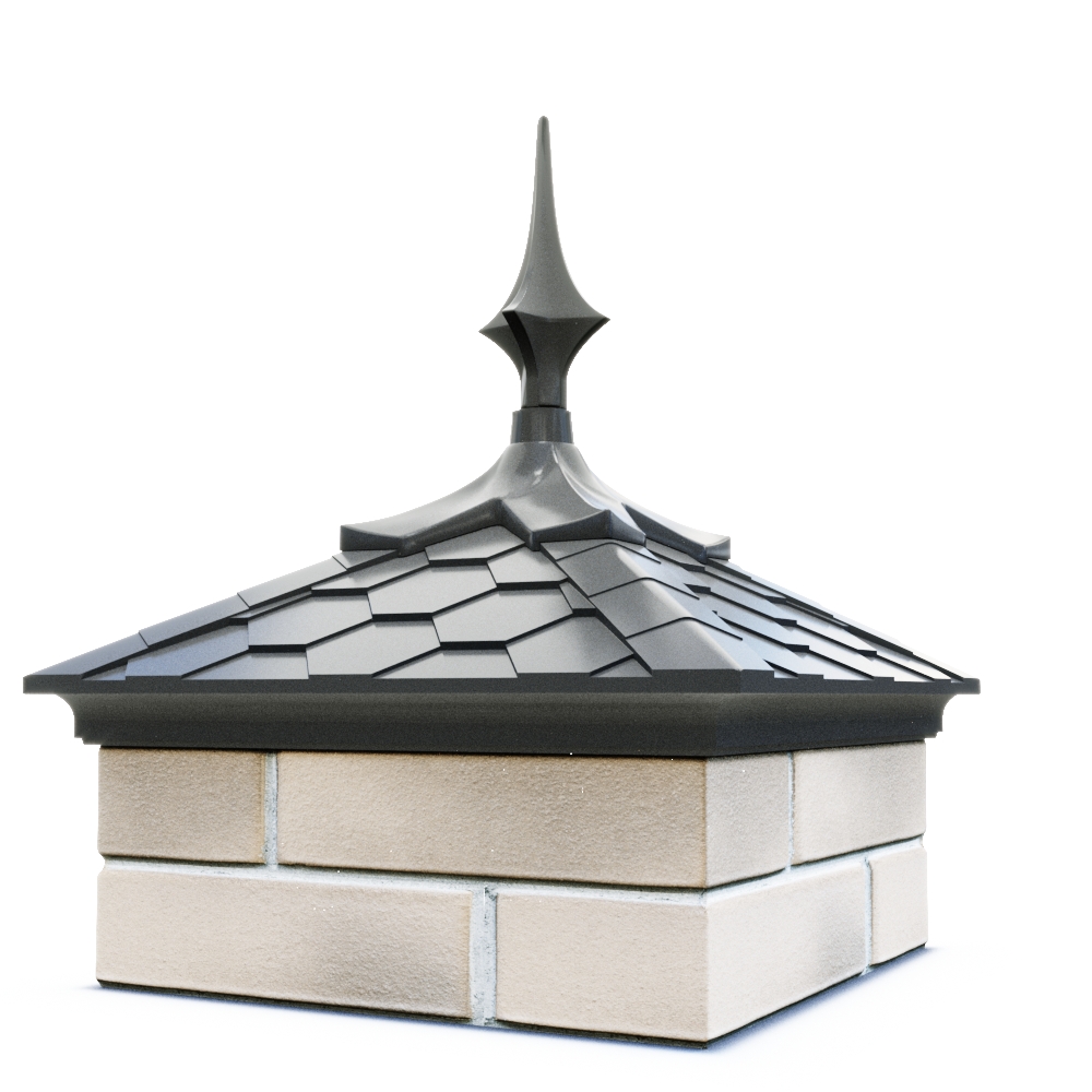 Колпак EVEREST с пикой с посадкой 1,5 х 1,5 кирпича