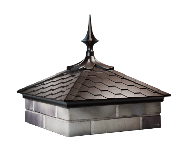 Колпак EVEREST с пикой с посадкой 2 х 2 кирпича