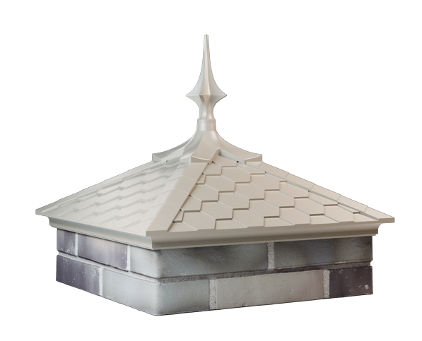 Колпак EVEREST с пикой с посадкой 2 х 2 кирпича