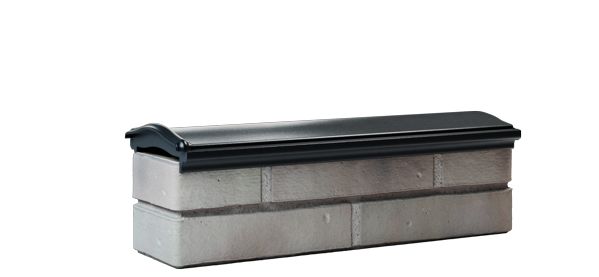 Парапет MONBLAN с посадкой на 1/2 кирпича