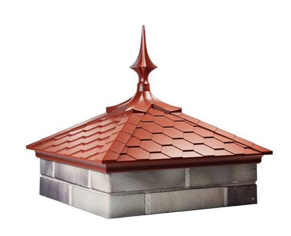 Колпак EVEREST с пикой с посадкой 2 х 2 кирпича