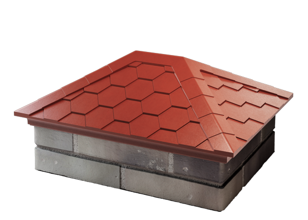 Колпак EVEREST с посадкой 2 х 1,5 кирпича