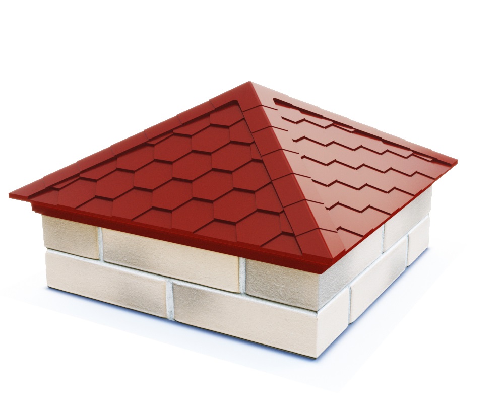 Колпак EVEREST с посадкой на 2×2 кирпича