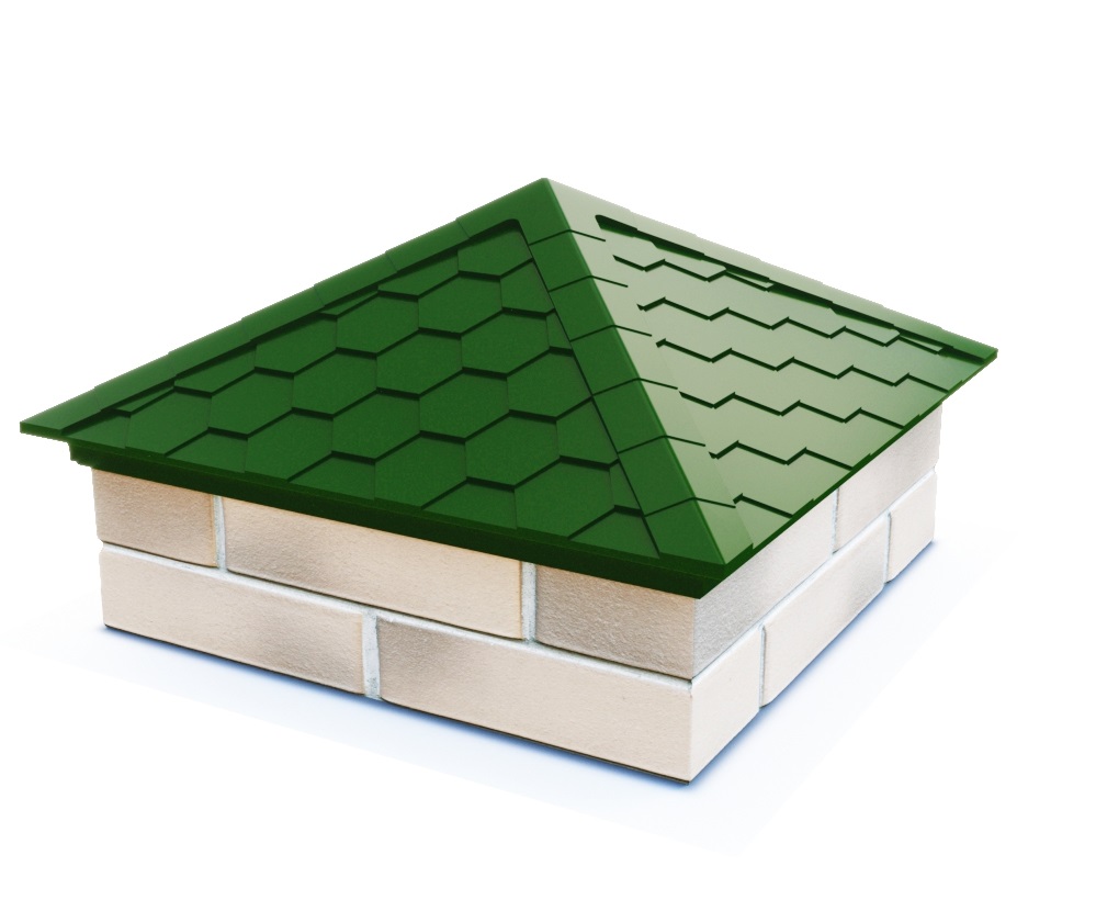 Колпак EVEREST с посадкой на 2×2 кирпича