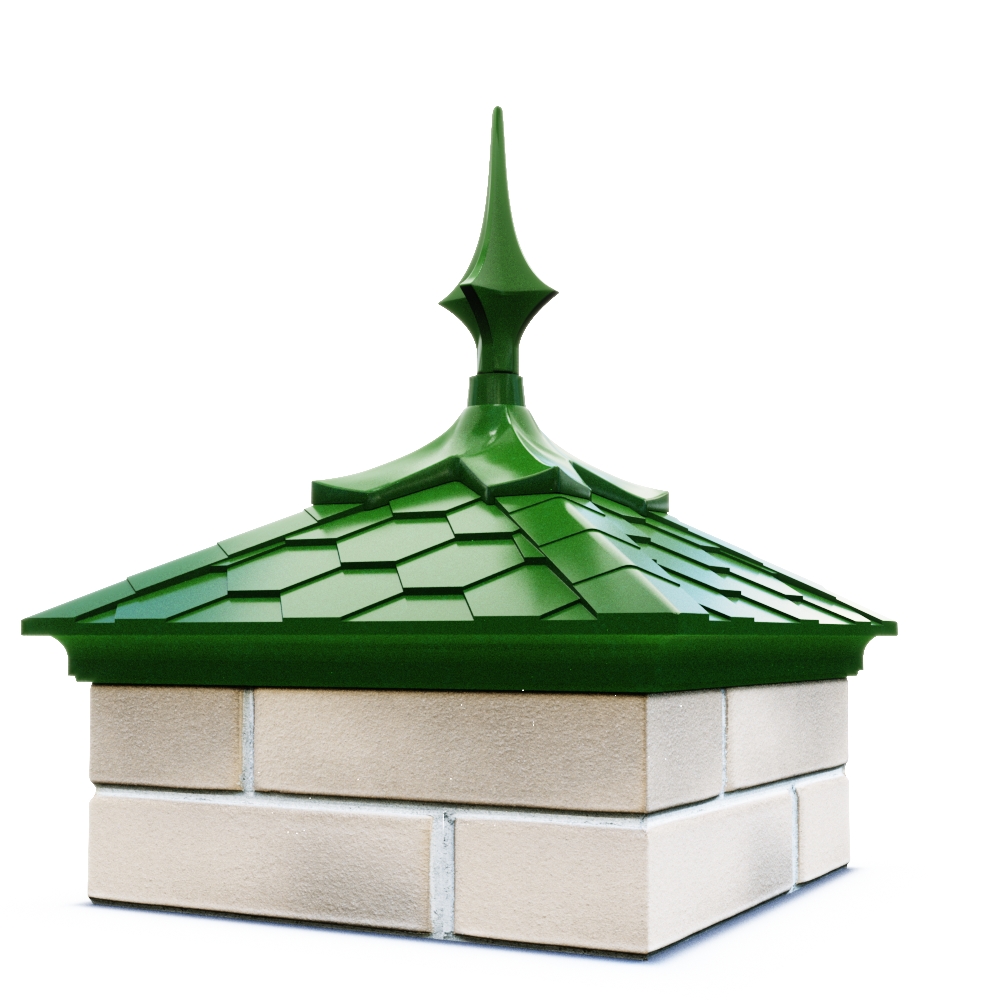 Колпак EVEREST с пикой с посадкой 1,5 х 1,5 кирпича