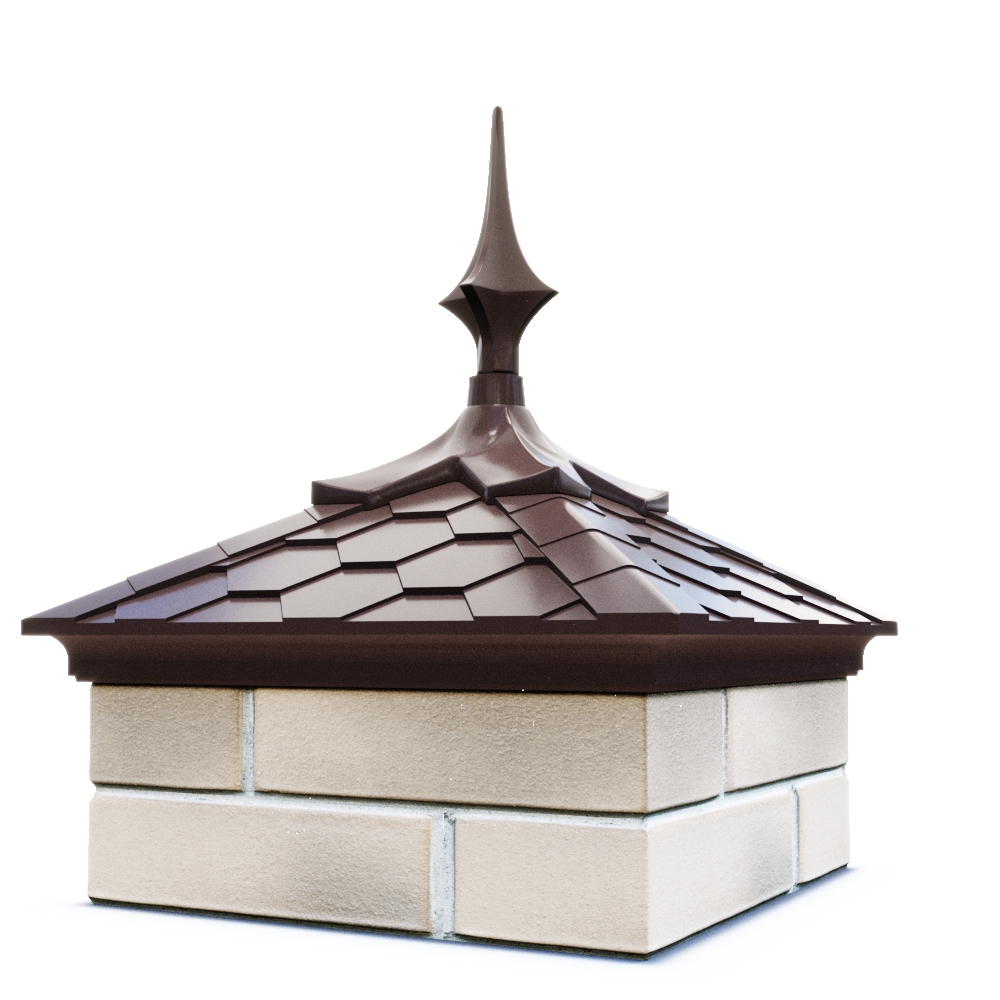 Колпак EVEREST с пикой с посадкой 1,5 х 1,5 кирпича