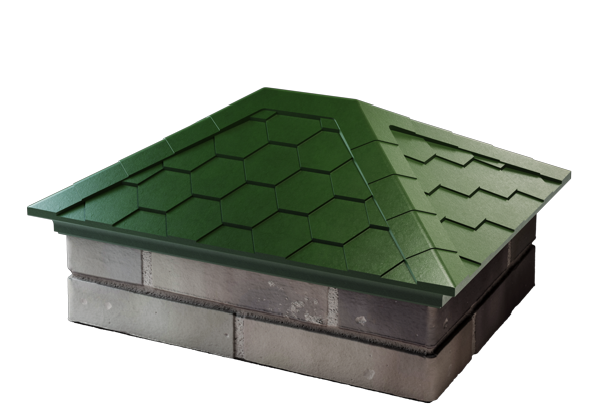 Колпак EVEREST с посадкой 2 х 1,5 кирпича