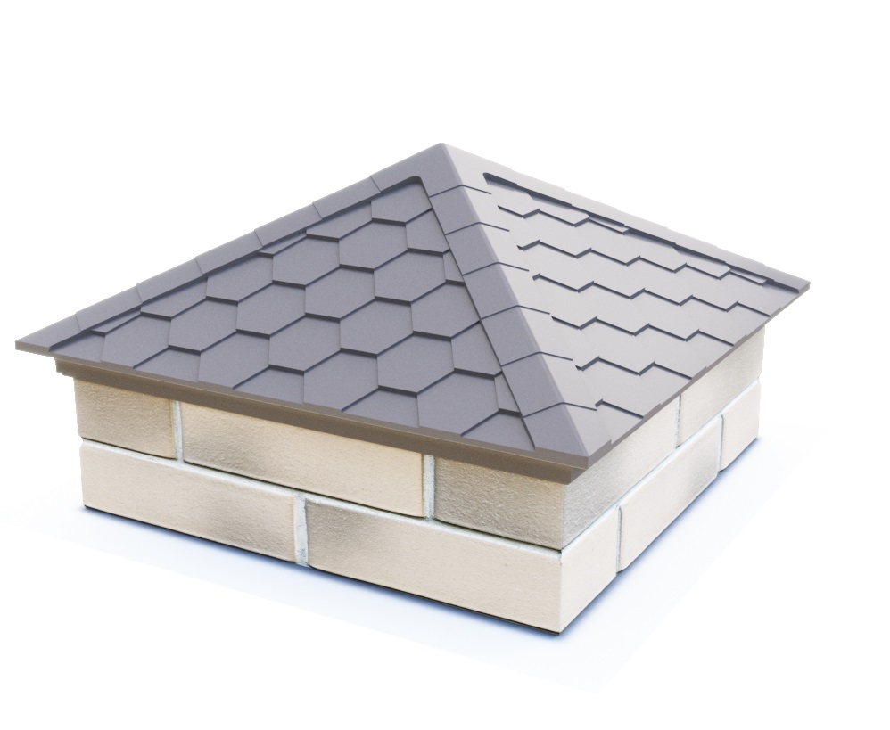 Колпак EVEREST с посадкой на 2×2 кирпича