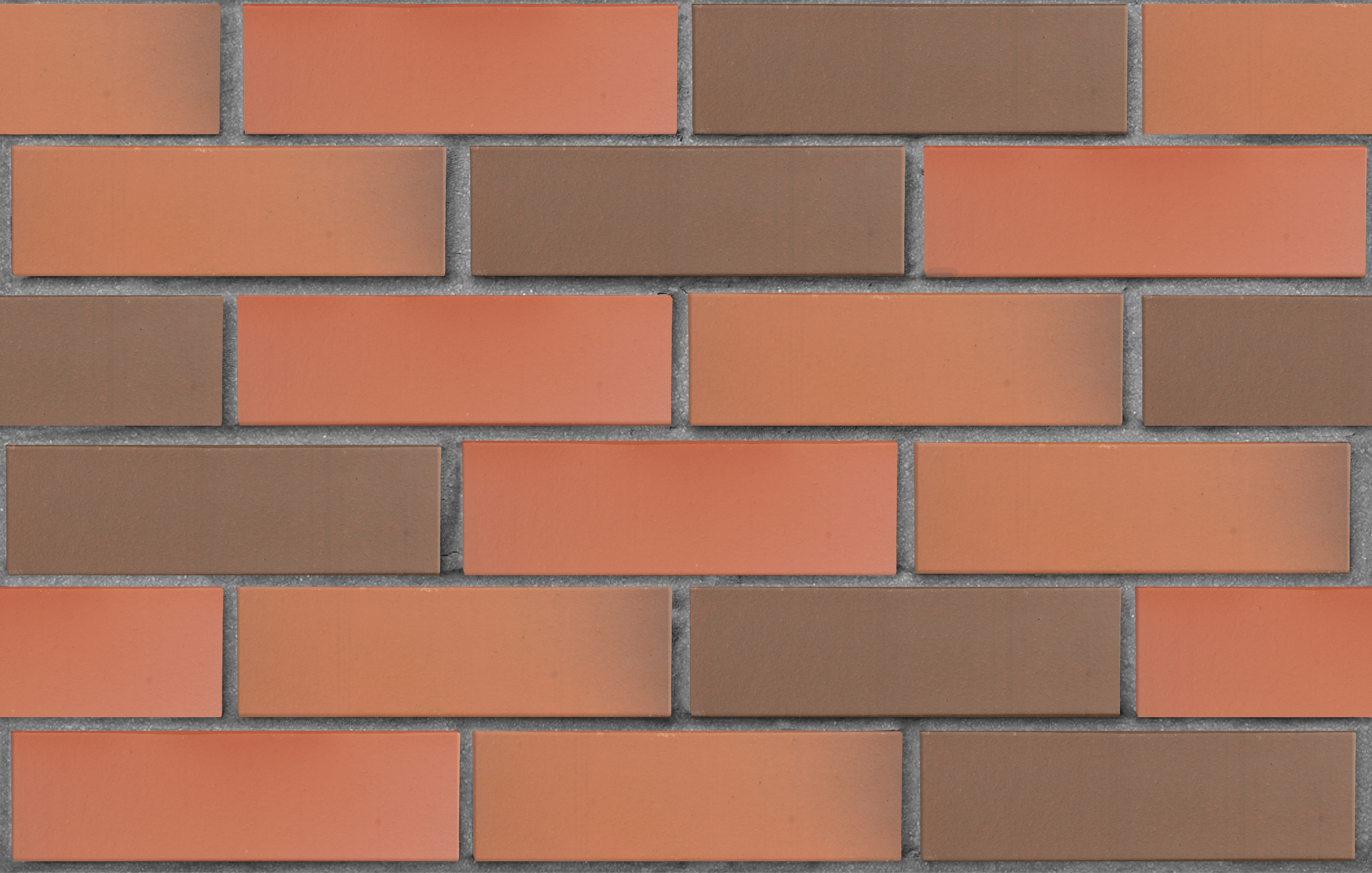 Коллекция Классика. Клинкер фасадный красный флэш "Ноттингем", поверхность гладкая