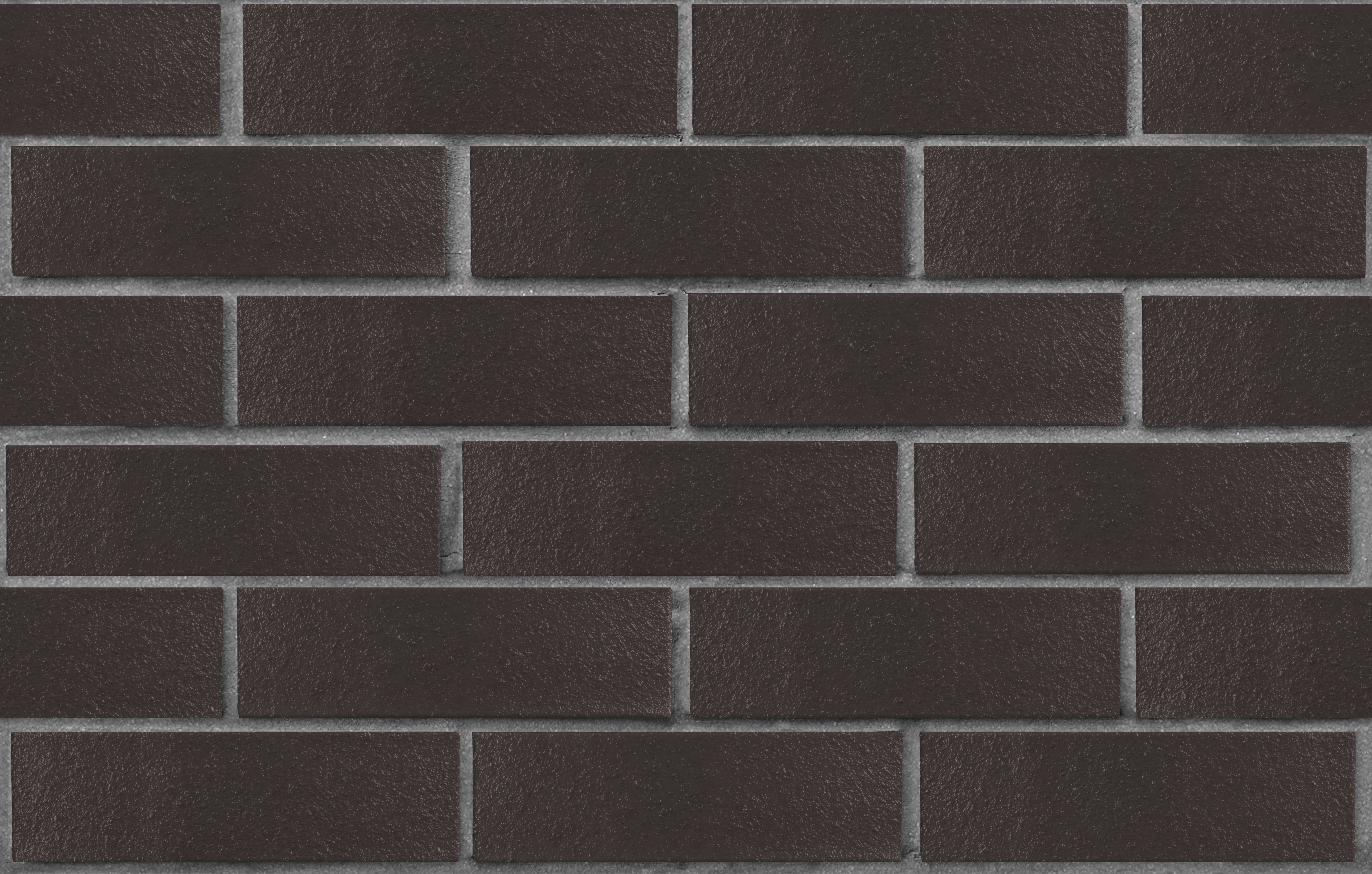 Коллекция Обсидиан. Клинкер фасадный чёрный глянцевый "Рейкьявик", поверхность гладкая