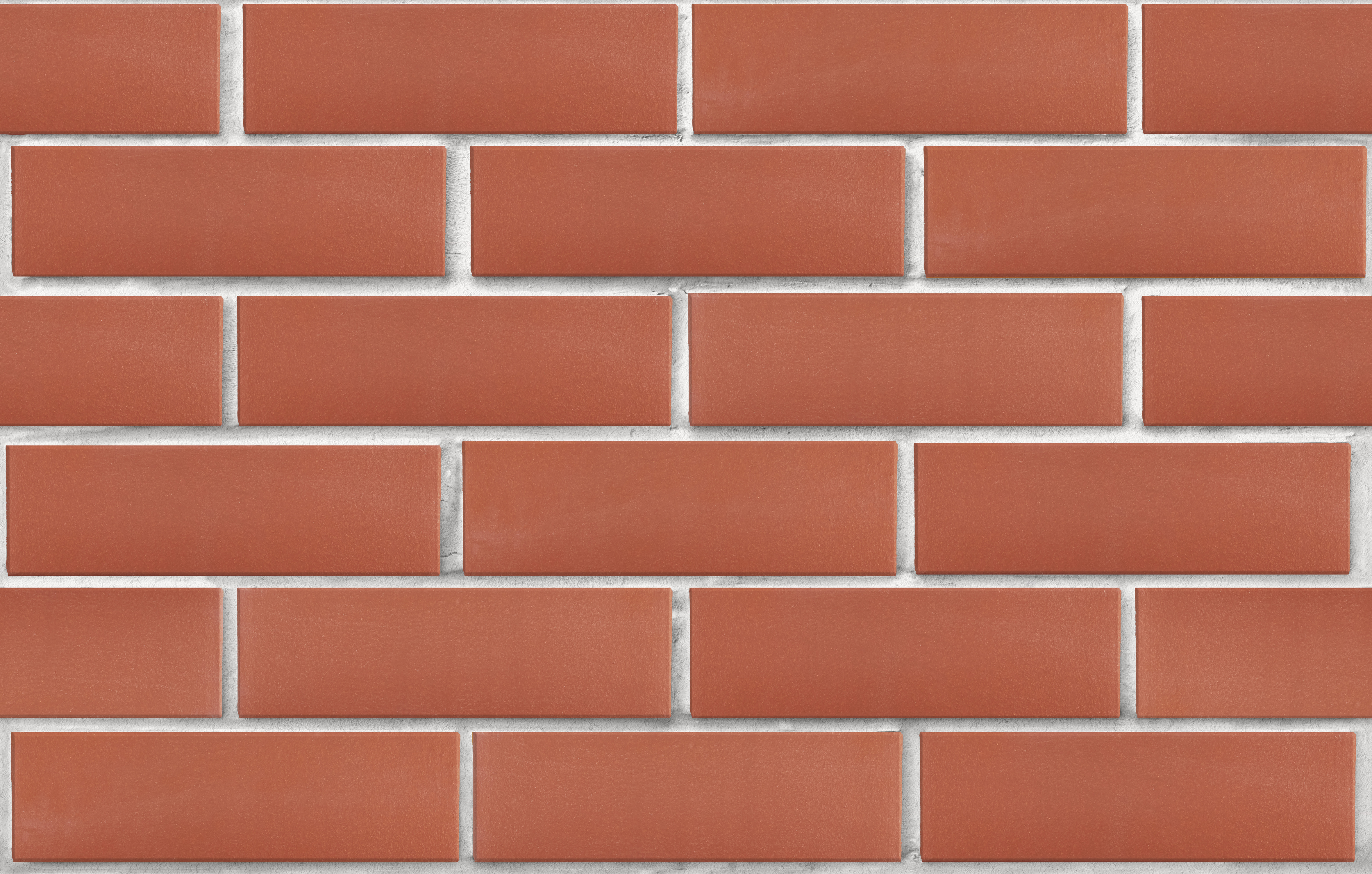 Коллекция Классика. Клинкер фасадный красный "Лондон", поверхность гладкая