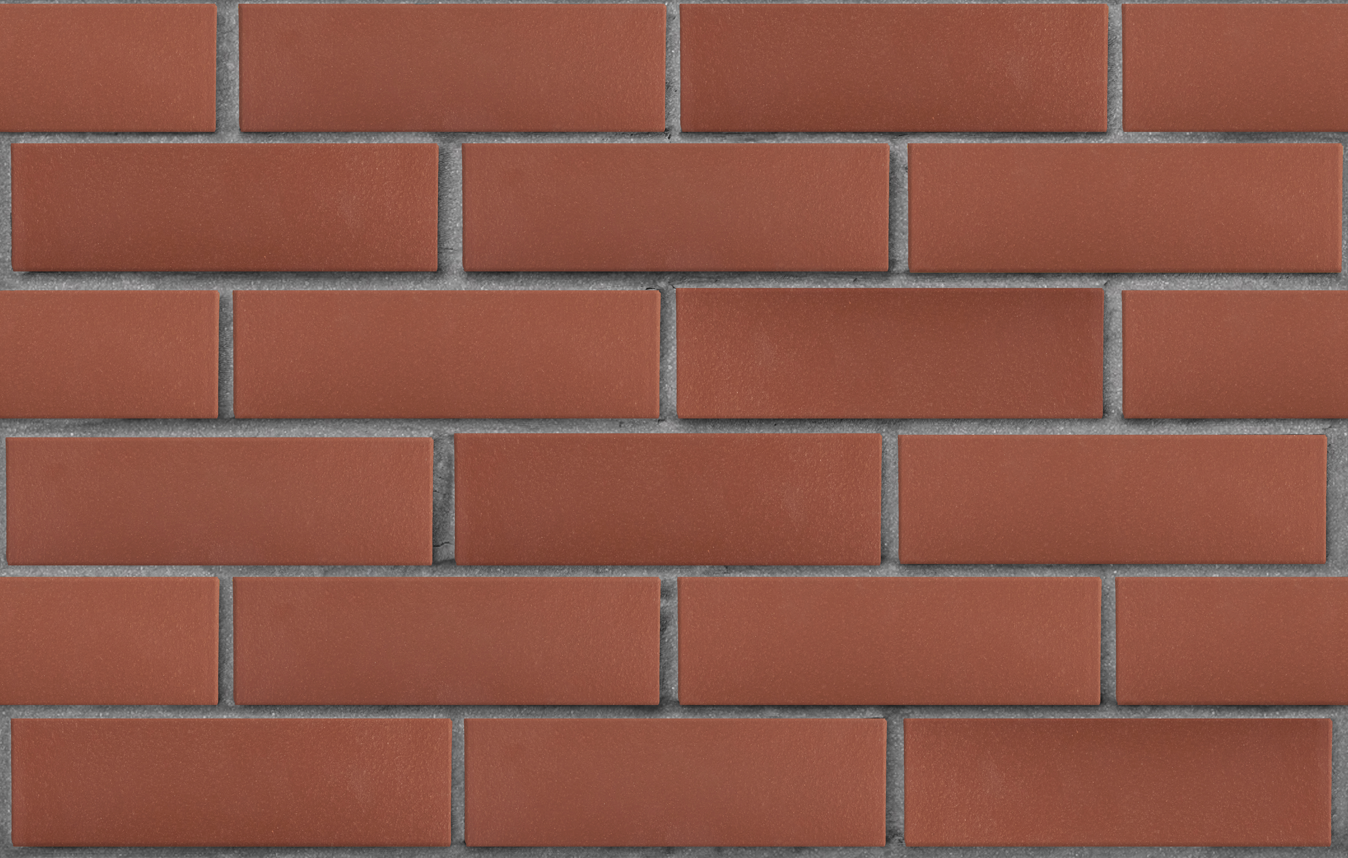 Коллекция Классика. Клинкер фасадный тёмно-красный "Эдинбург", поверхность гладкая
