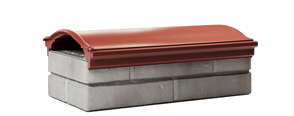 Парапет MONBLAN с посадкой на 1 кирпич