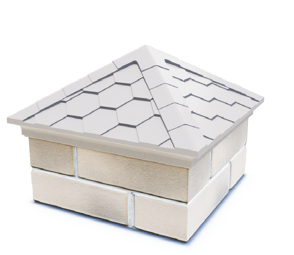 Колпак EVEREST с посадкой 1,5 х 1,5 кирпича