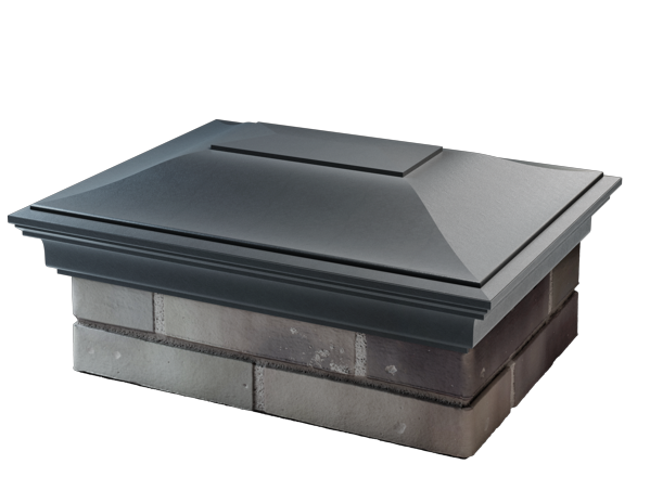 Колпак MONBLAN 385 х 520 с посадкой 2 х 1,5 кирпича