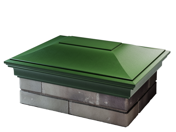 Колпак MONBLAN 385 х 520 с посадкой 2 х 1,5 кирпича