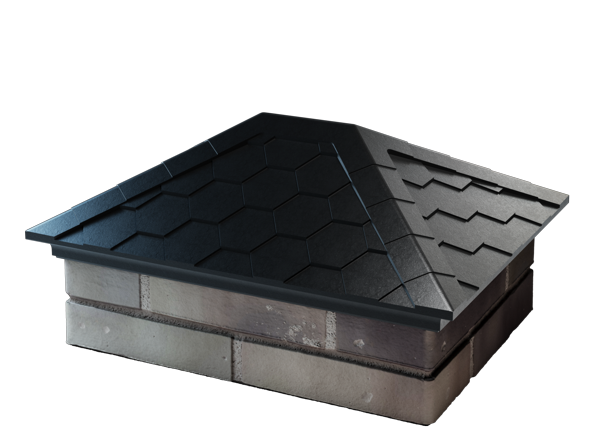 Колпак EVEREST с посадкой 2 х 1,5 кирпича