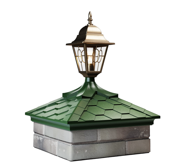 Колпак EVEREST под фонарь с посадкой 1,5 х 1,5 кирпича