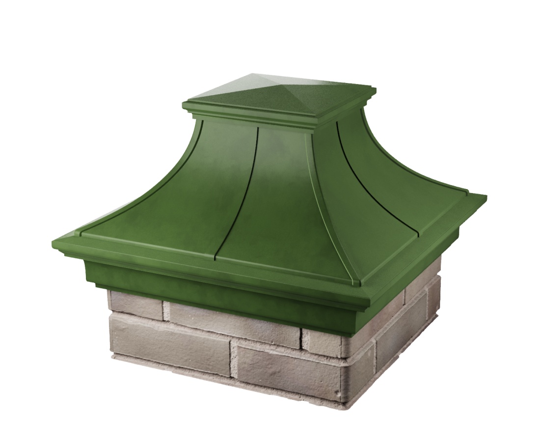 Колпак MONBLAN Premium с посадкой 1,5 х 1,5 кирпича