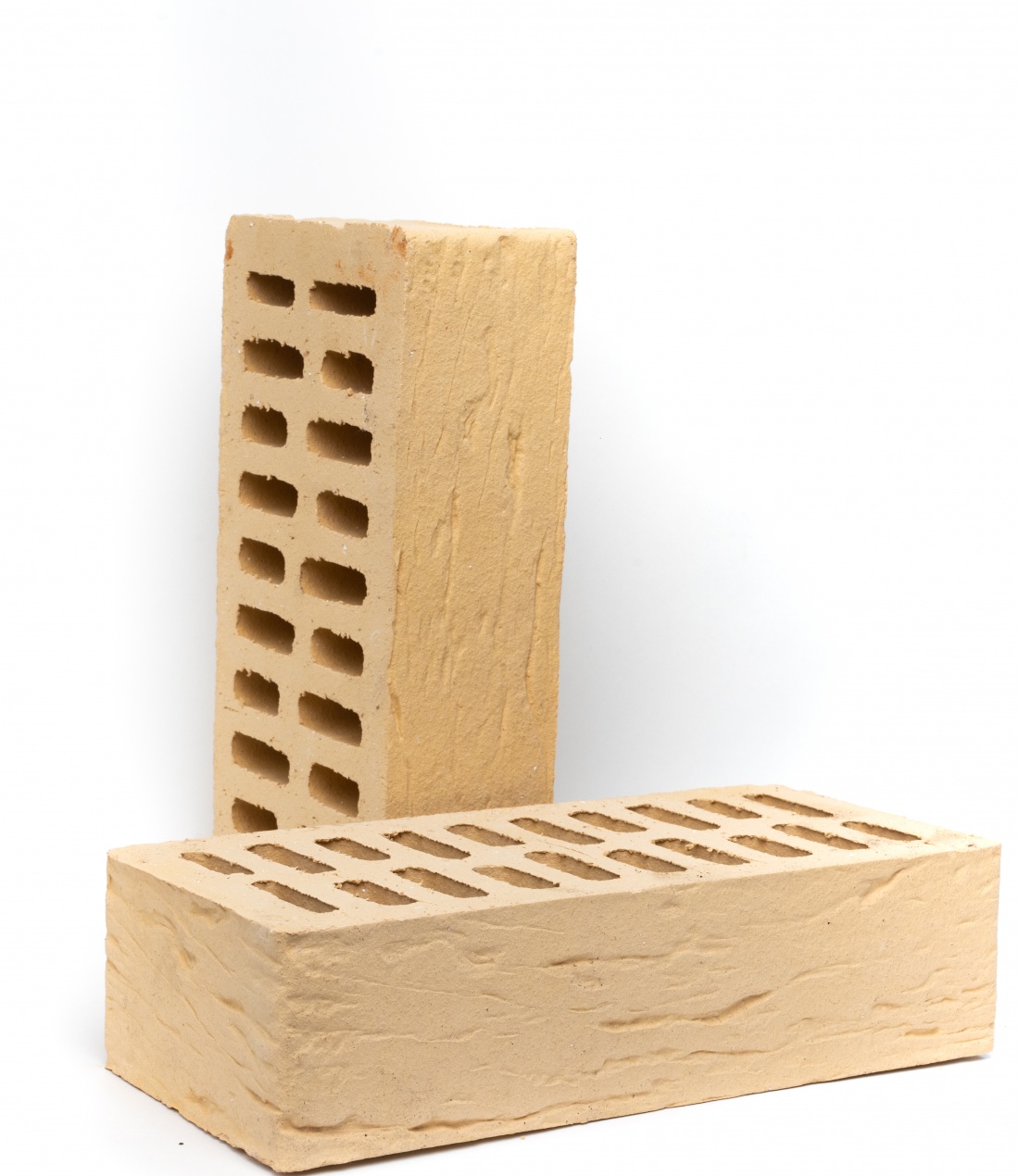 КИРПИЧ ЛИЦЕВОЙ  ОДИНАРНЫЙ СЛОНОВАЯ КОСТЬ РУСТИК