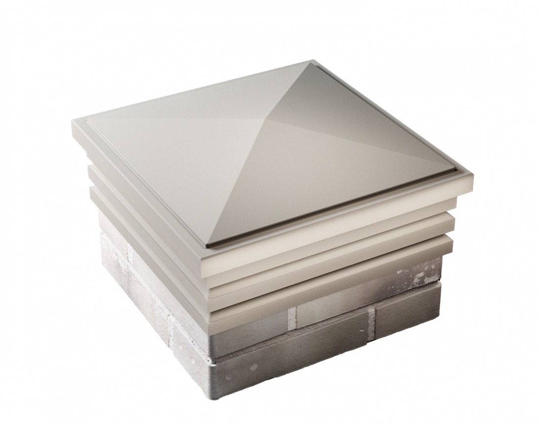 Колпак Bona 385 х 385 с посадкой на 1,5 кирпича