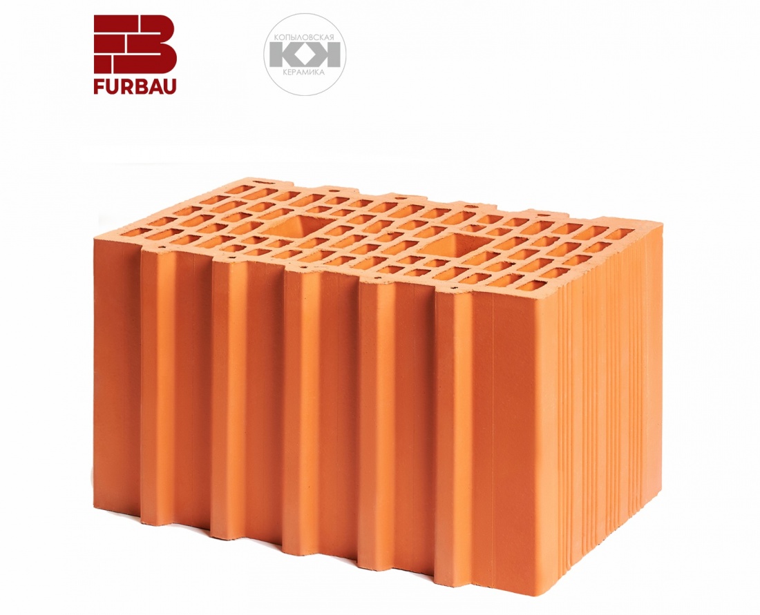 Керамический поризованный блок 10,7 НФ