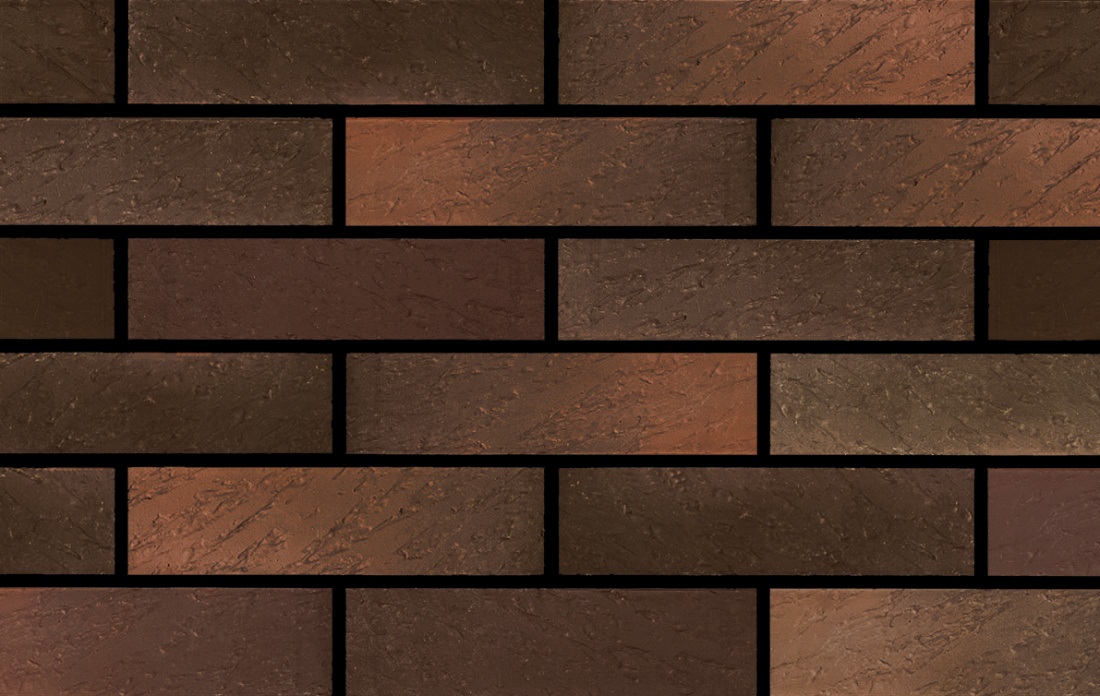 Кирпич облицовочный Дарк Флеш 1НФ