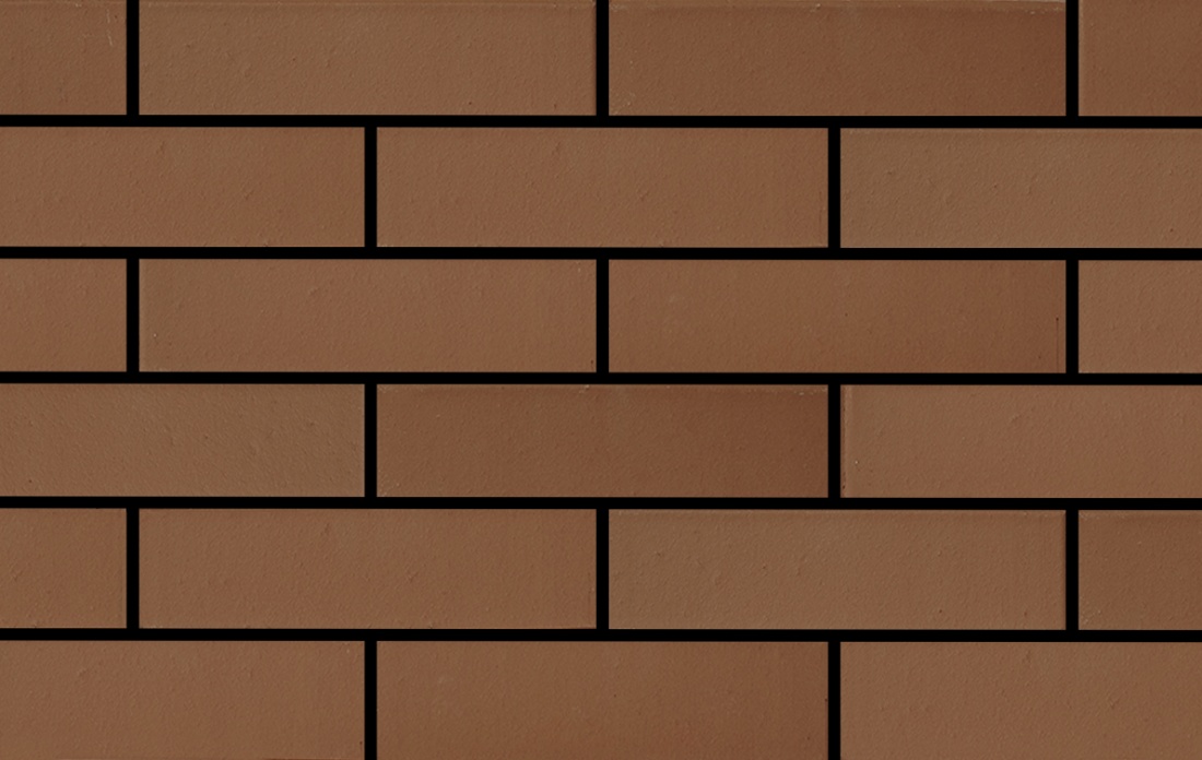 Кирпич облицовочный Корица Гладкий 1 НФ