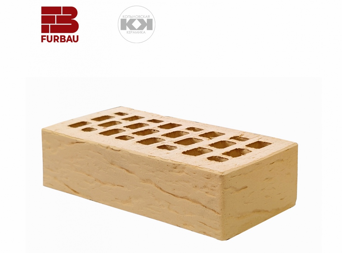 Кирпич лицевой Ваниль 1 НФ