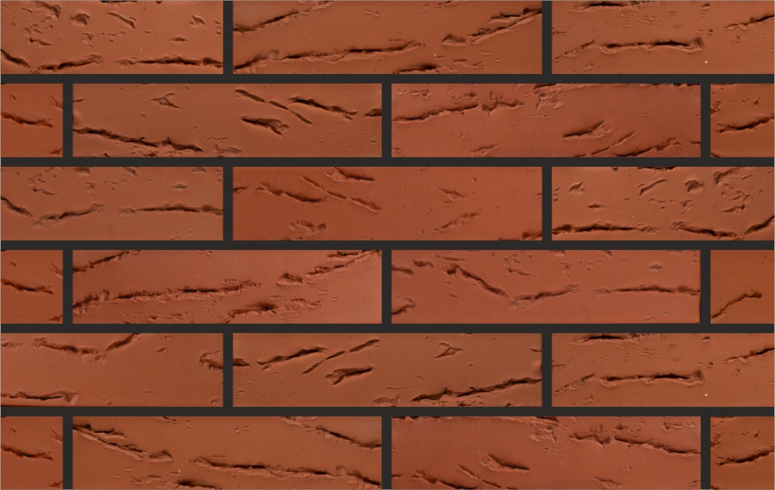 Кирпич лицевой Красный 1 НФ