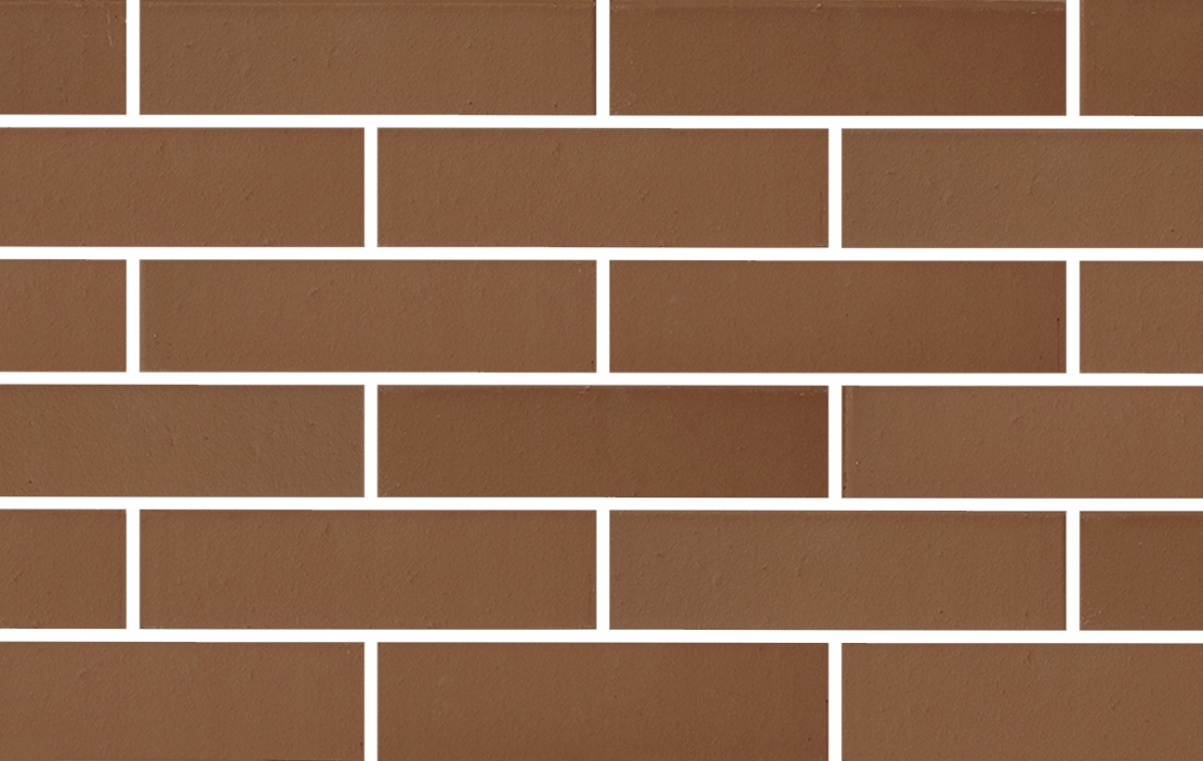 Кирпич облицовочный Корица Гладкий 1 НФ