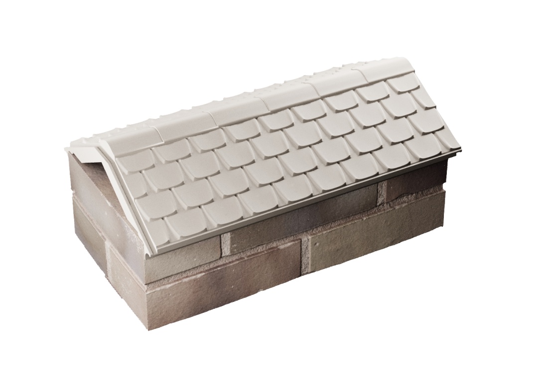 Парапет ELBRUS 255х510 с посадкой на 1кирпич