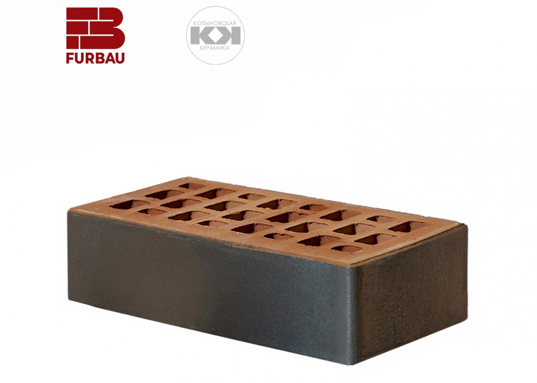 Кирпич облицовочный Нуар Флеш 1НФ