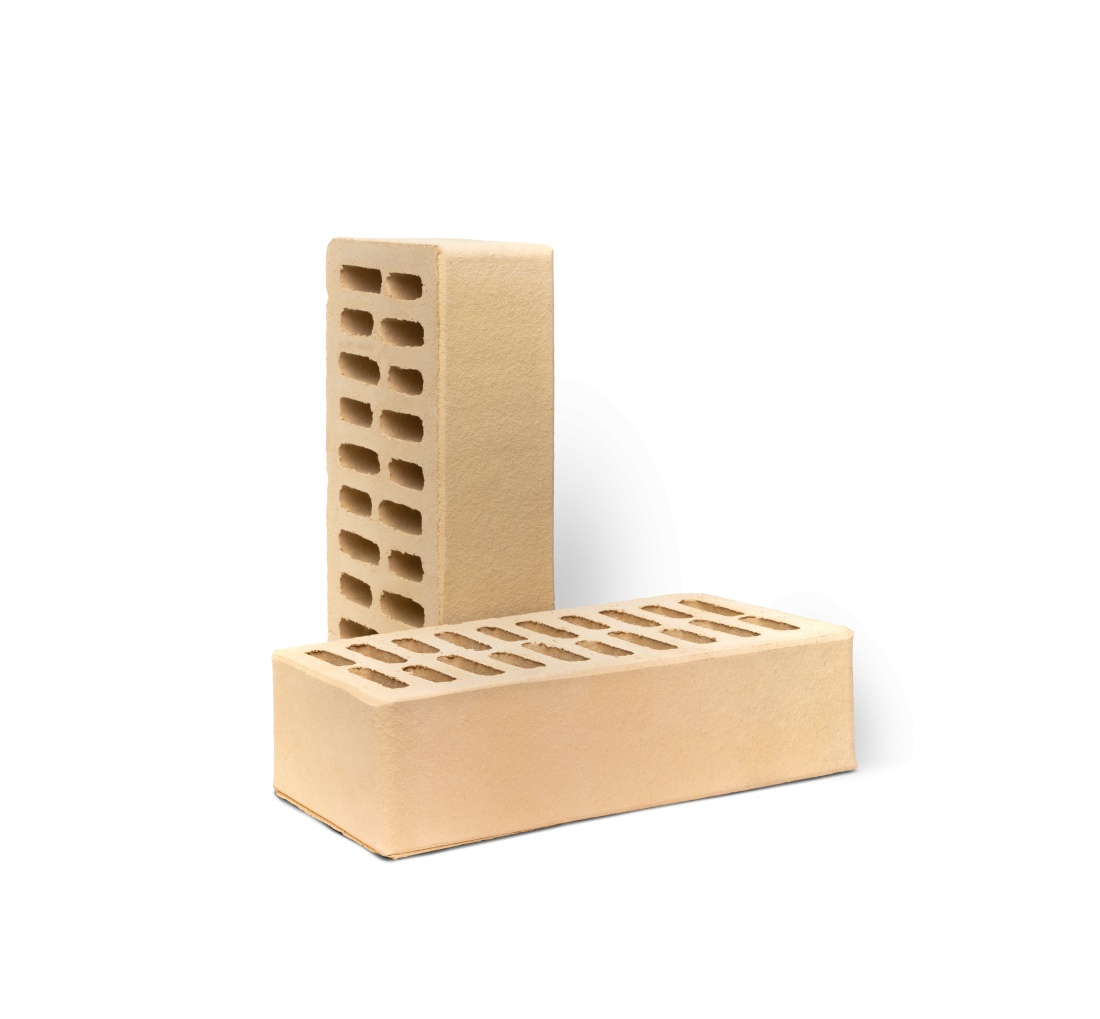 КИРПИЧ ОДИНАРНЫЙ ЛИЦЕВОЙ СЛОНОВАЯ КОСТЬ