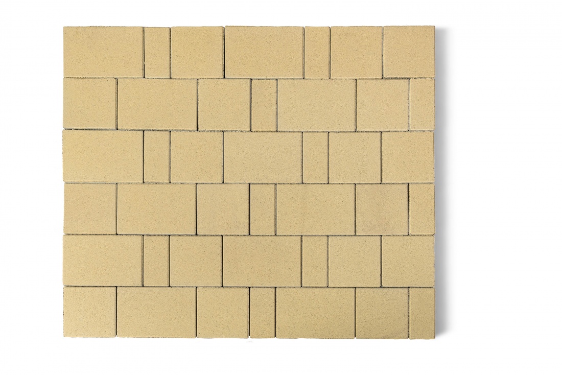 Тротуарная плитка Старый город Ландхаус Песочный