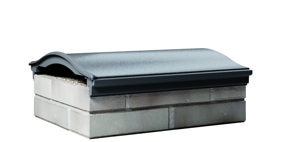 Парапет MONBLAN с посадкой на 1,5 кирпича