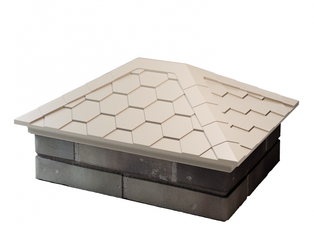 Колпак EVEREST с посадкой 2 х 1,5 кирпича