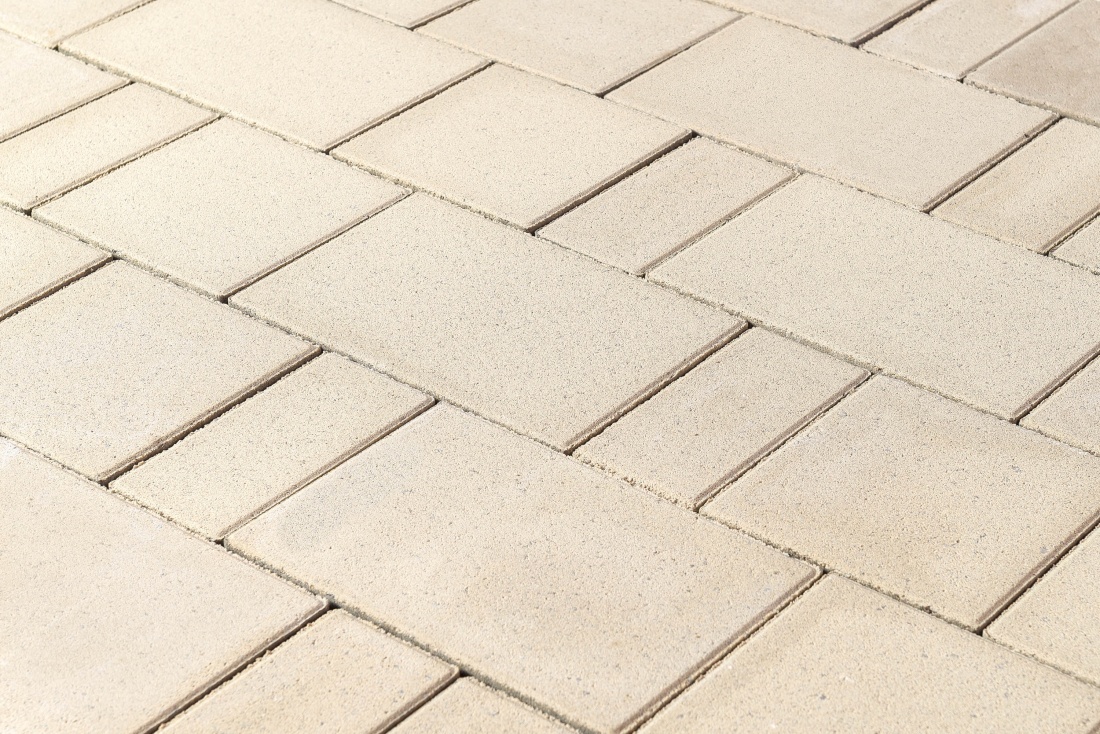 Тротуарная плитка Старый город Ландхаус  Белый