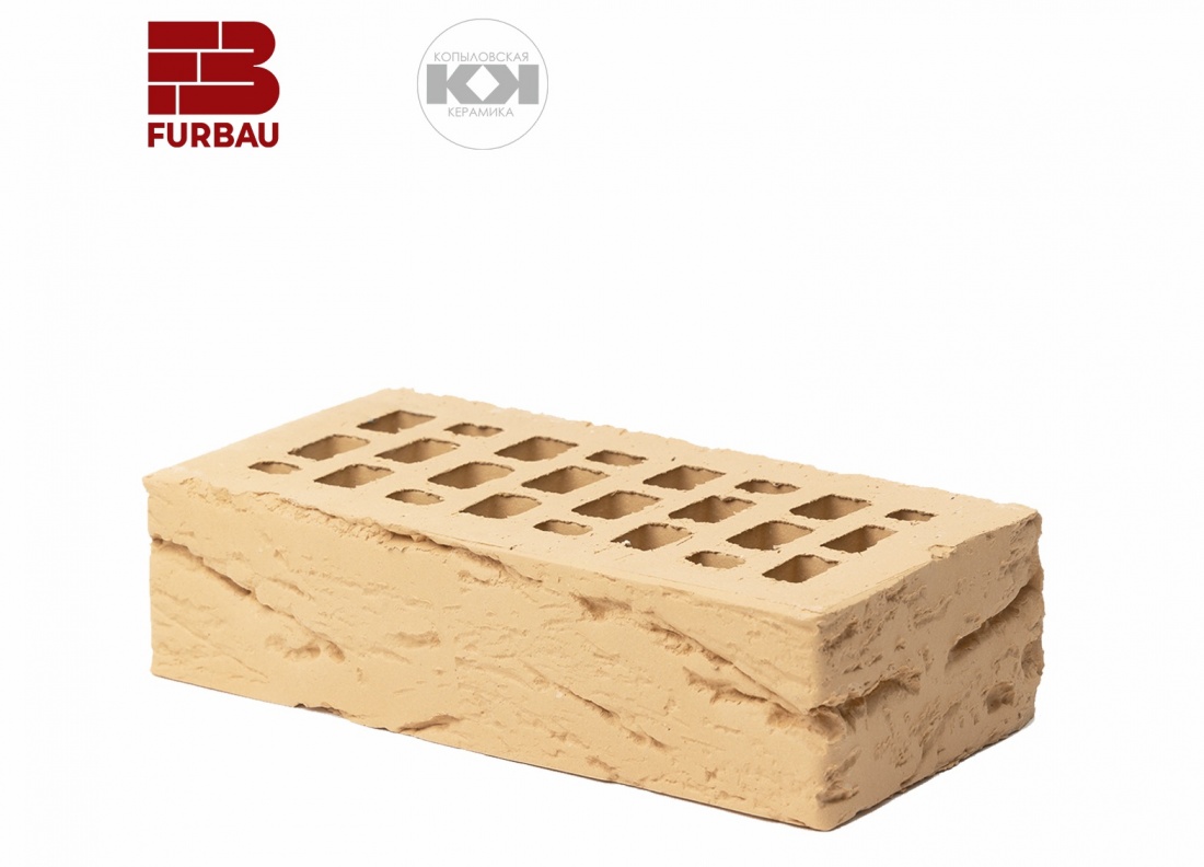 Кирпич лицевой Ваниль 1 НФ