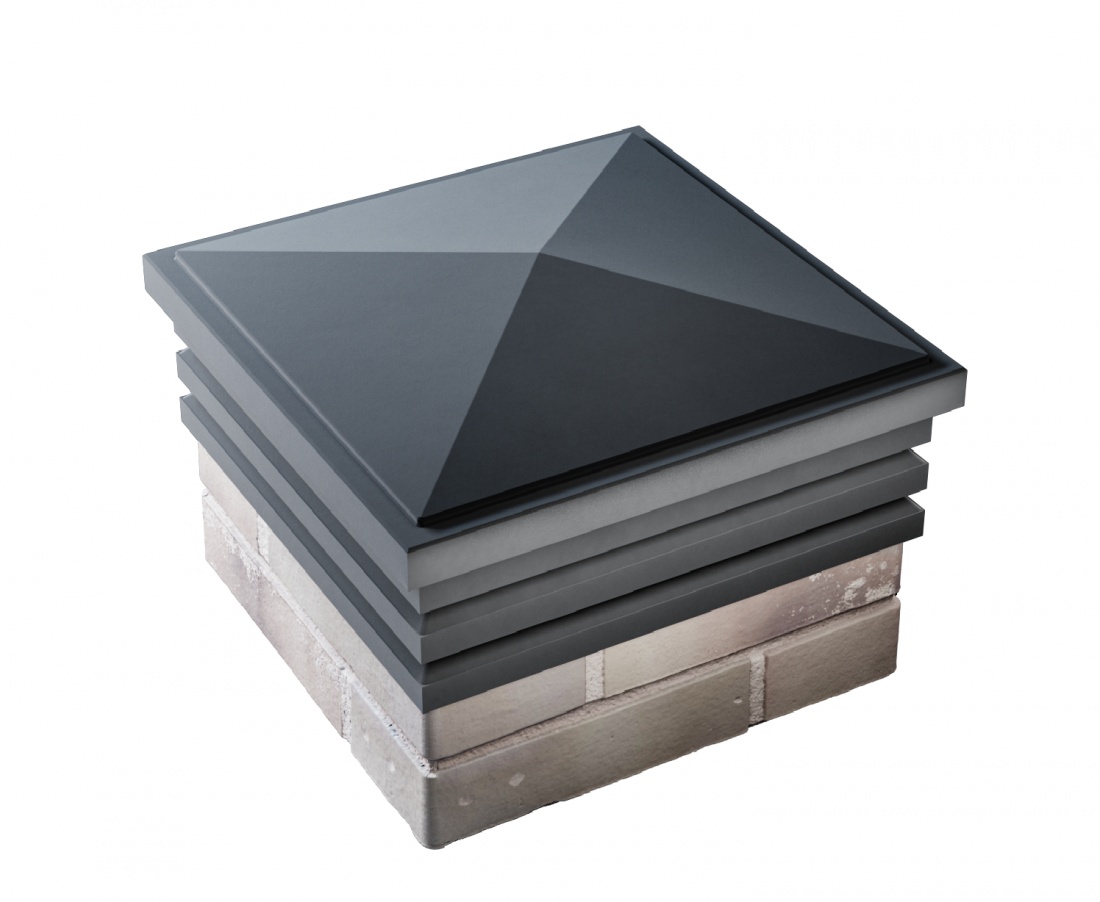 Колпак Bona 385 х 385 с посадкой на 1,5 кирпича